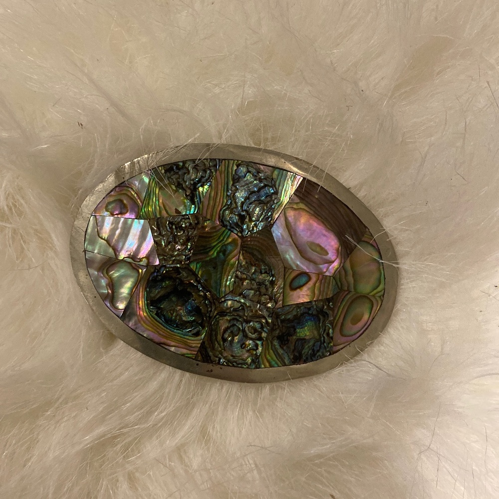 Mother of Pearl belt buckle